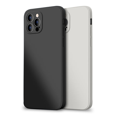 Alpha Digital Liquid Silicone Protective Case, Especially designed for iPhone 12 Pro. Soft Microfiber Lining, super soft, durable material, easy to clean, Dirt-resistant, Anti-knock, Anti-Fingerprint, Full Body Protection