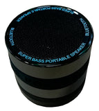 Model: SBK002 - Portable Wireless Speaker (Camera Lens Design)- Connect to Phones/Tablets/PC - 3W - 500mAh