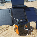Portable Power Station and Solar Panel Combo