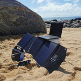 Portable Power Station and Solar Panel Combo